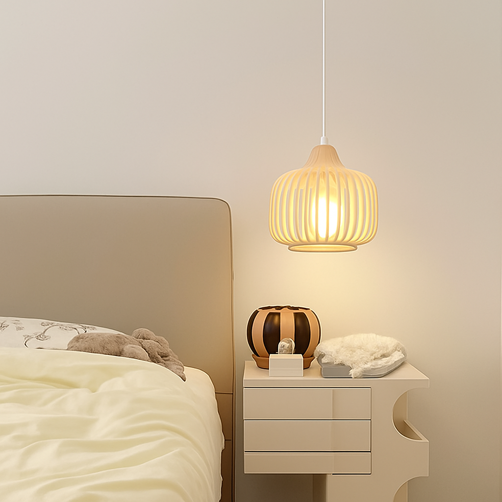 plafonnier en rotin et osier pour une décoration naturelle