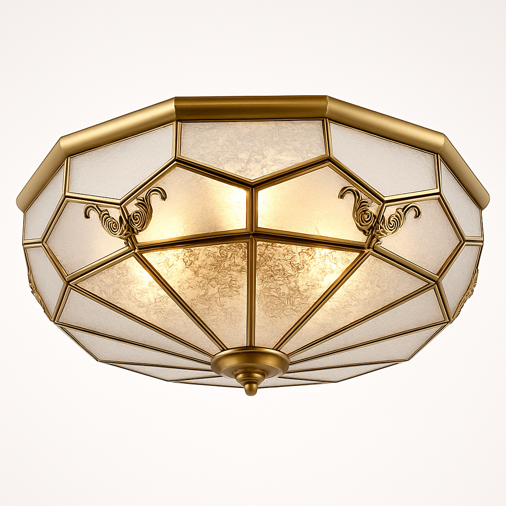 Plafonnier en verre Fashion Vintage
