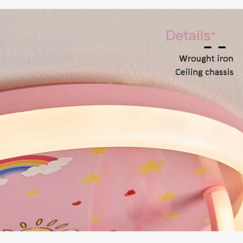 plafonnier enfant astronaute lampe mignonne décorative et chaleureuse