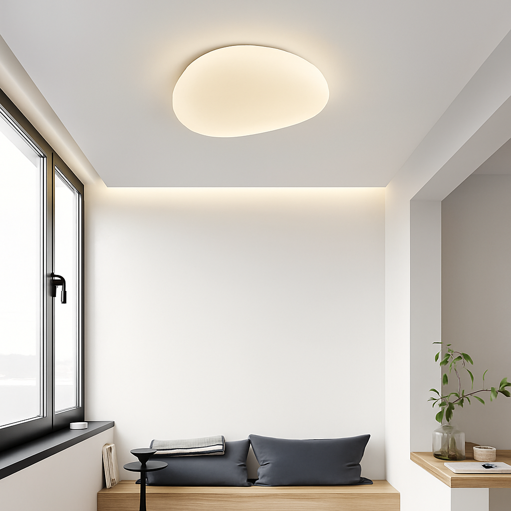 plafonnier à galets à succion pour intérieur et extérieur