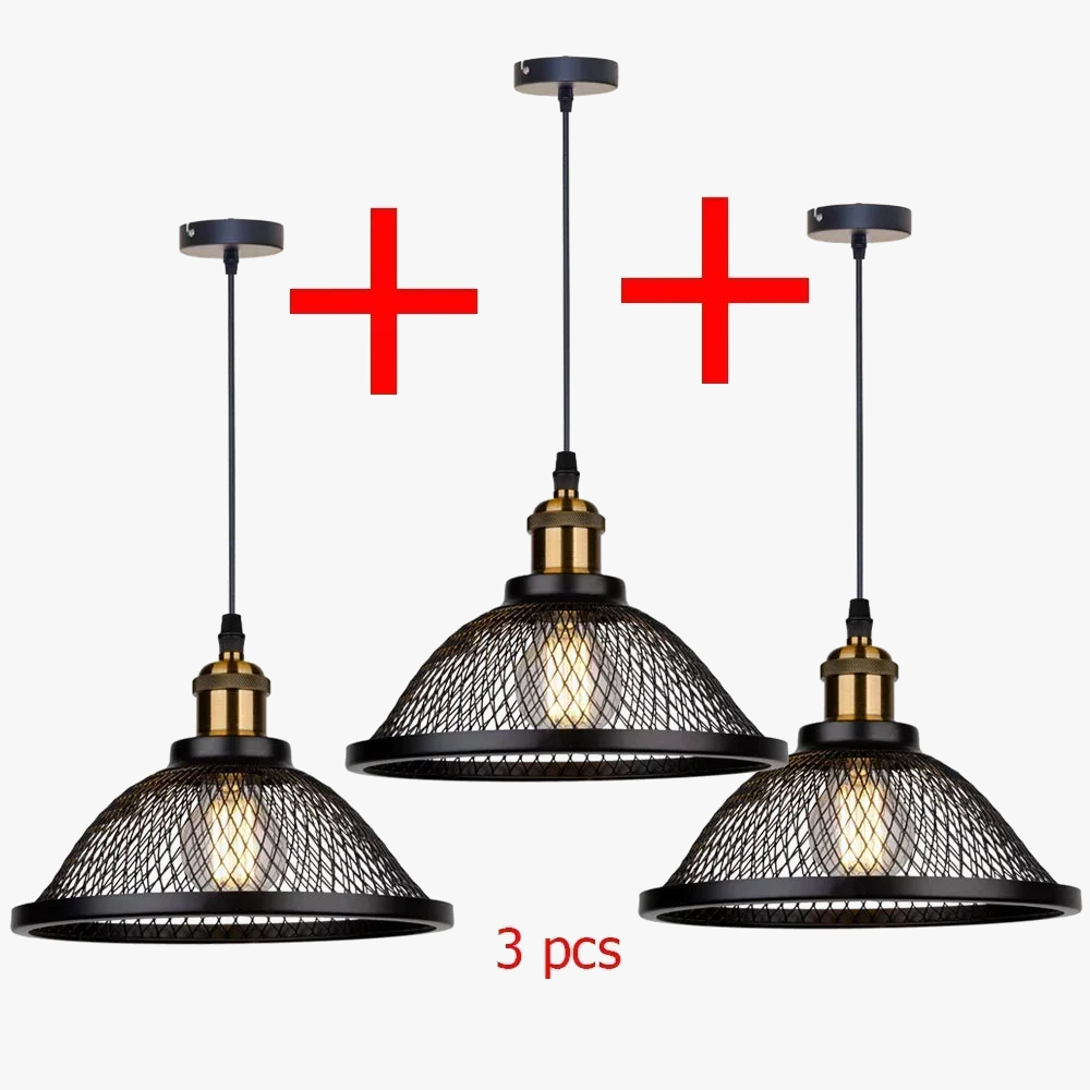 plafonnier industriel rétro pour restaurant et magasin créatif