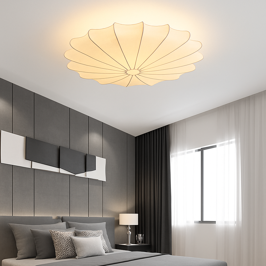 Plafonnier japonais art rond lumière minimaliste plafonnier chambre lampe salon personnalité nelson lampe