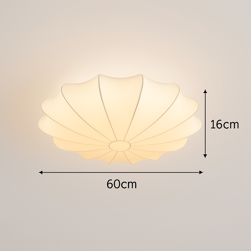Plafonnier japonais art rond lumière minimaliste plafonnier chambre lampe salon personnalité nelson lampe