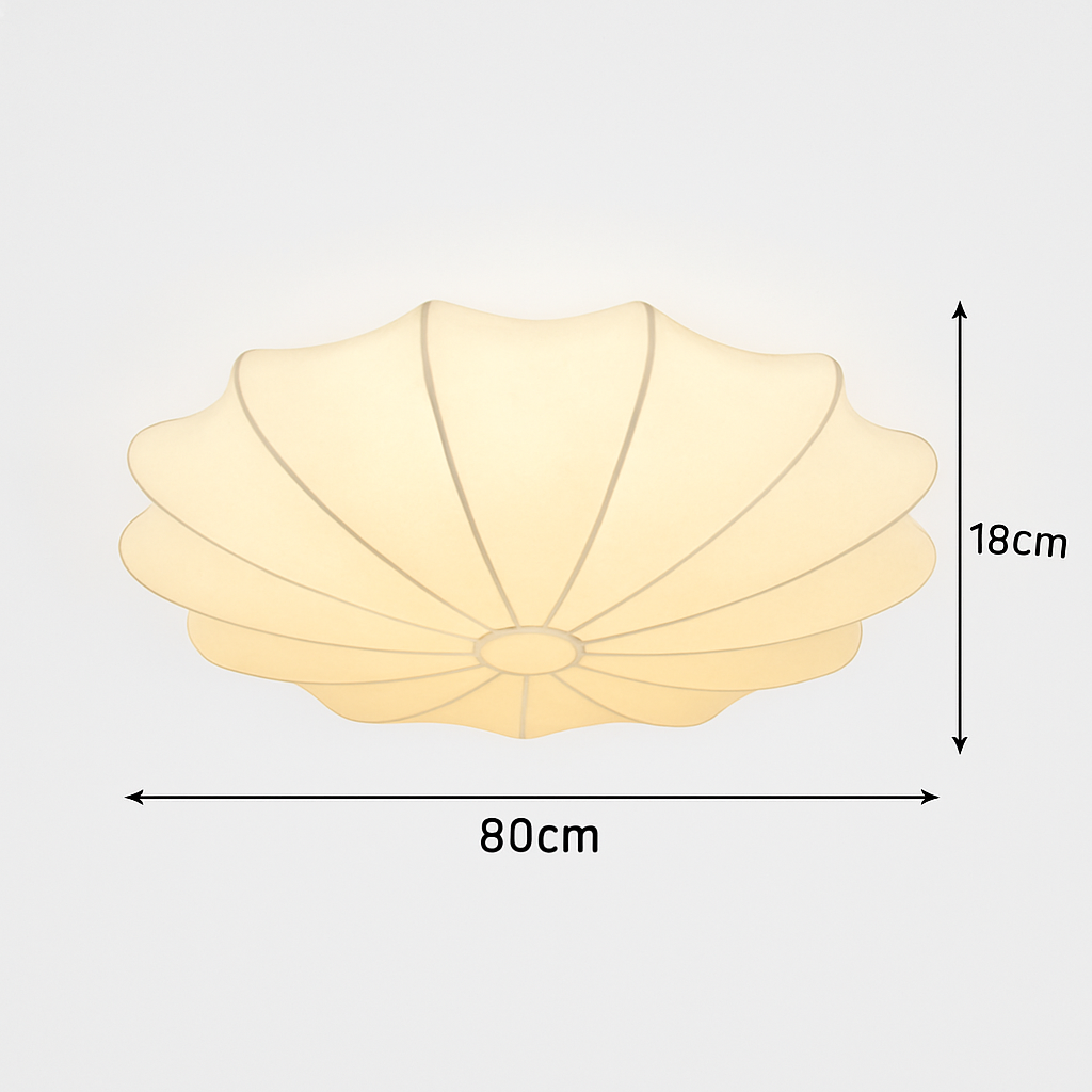 Plafonnier japonais art rond lumière minimaliste plafonnier chambre lampe salon personnalité nelson lampe