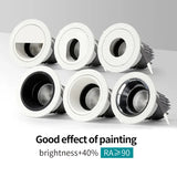 plafonnier led angle réglable spot encastré design moderne
