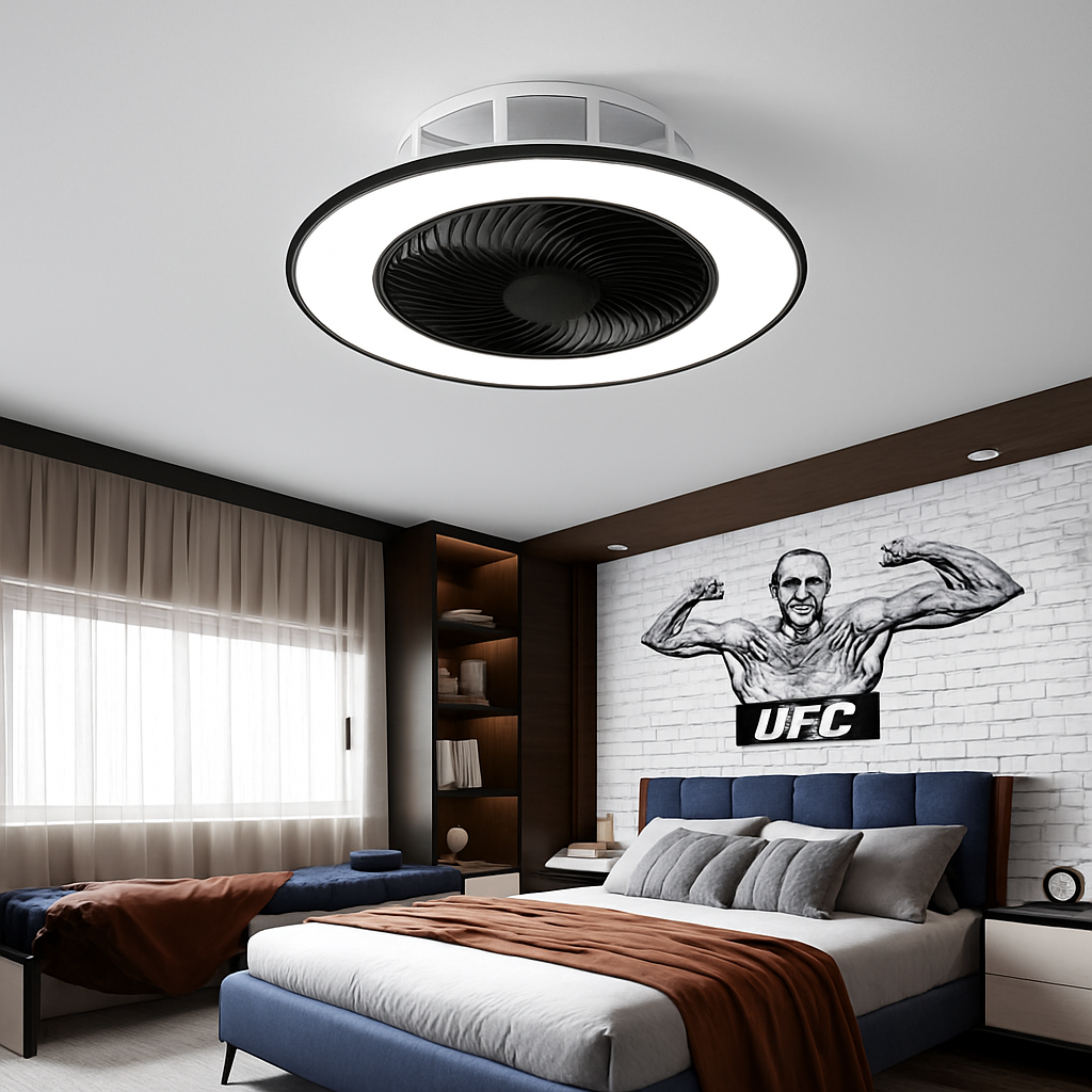 plafonnier led avec ventilateur design moderne 2021