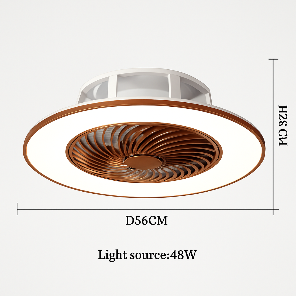 plafonnier led avec ventilateur design moderne 2021
