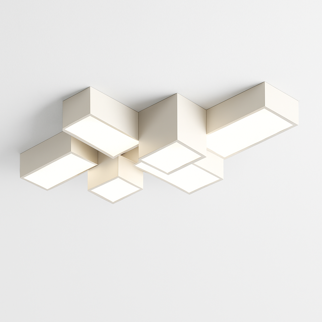 Plafonnier Led carré minimaliste moderne