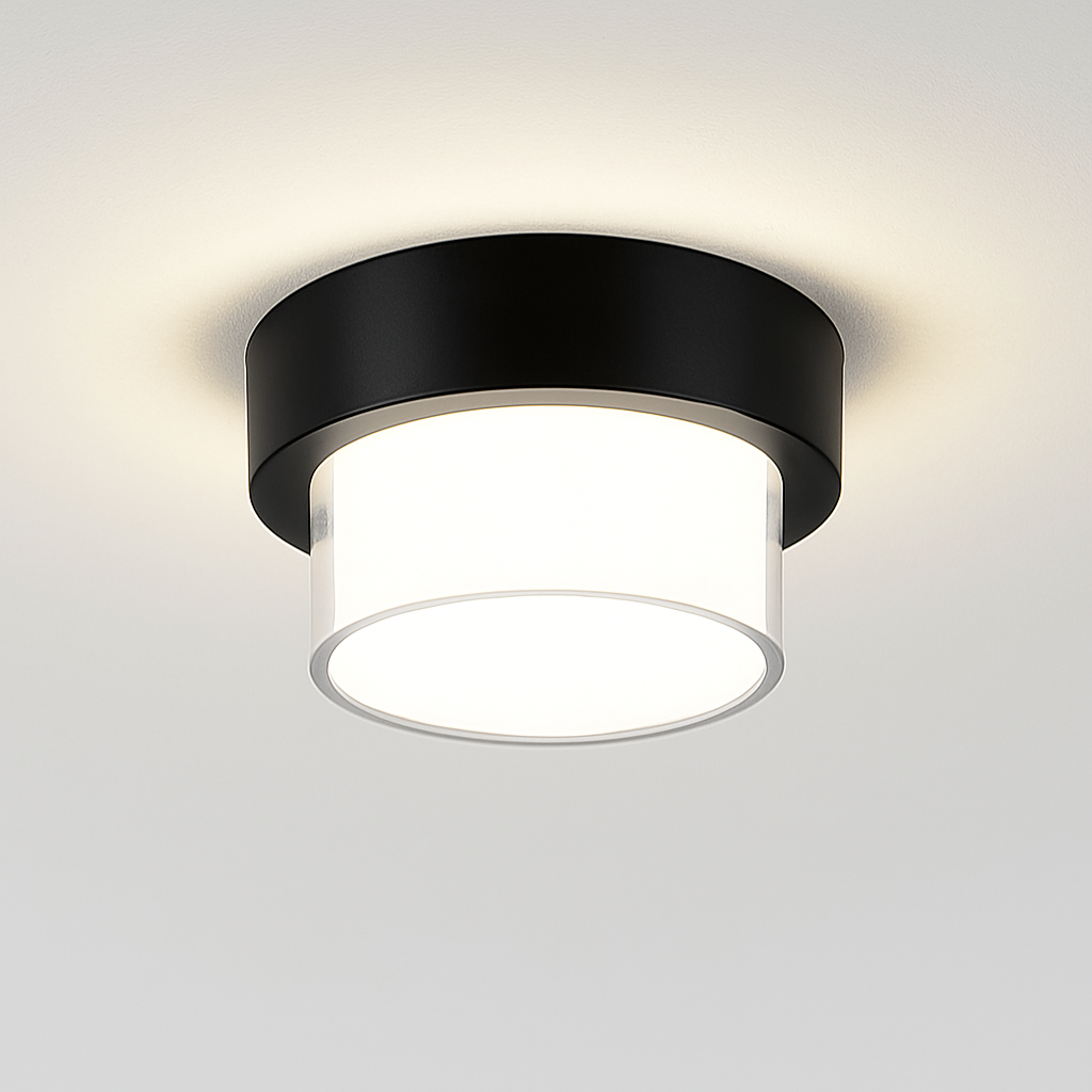 plafonnier led carré étanche pour extérieur jardin porche mur