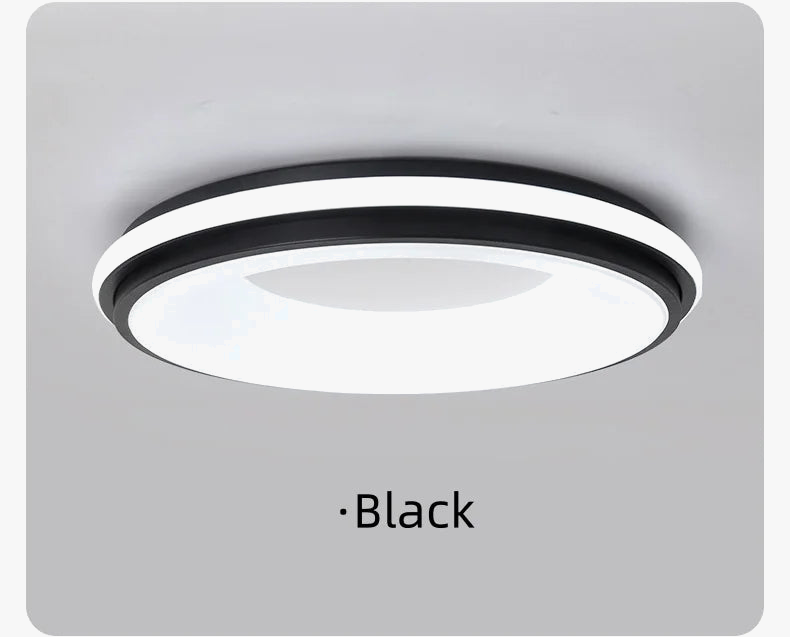 plafonnier led circulaire moderne nordique macaron éclairage maison