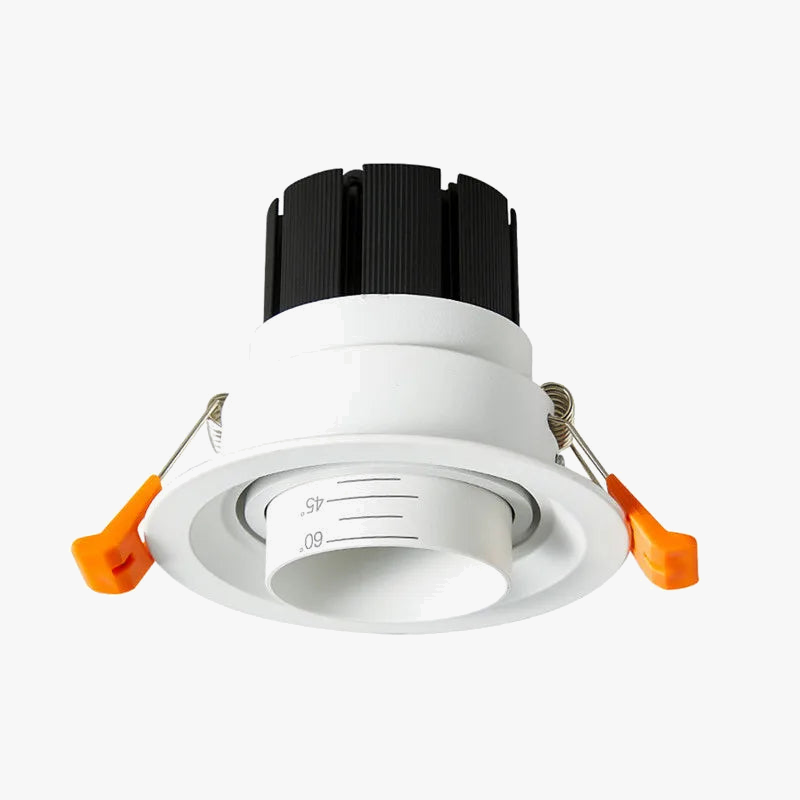 plafonnier led cob encastré avec angle de faisceau réglable