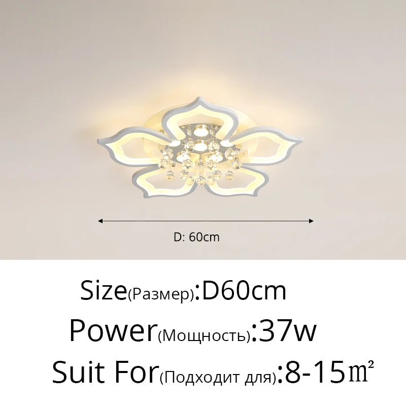plafonnier led créatif creux sculpté luxueux luminaire intérieur décoration