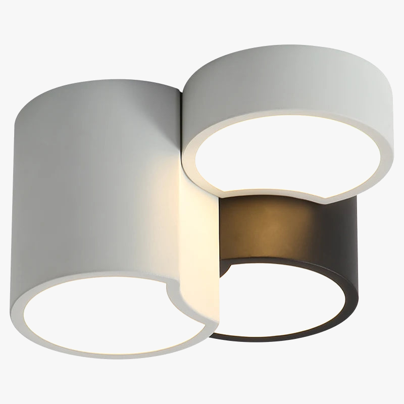 plafonnier led créatif nordique en acrylique éclairage décoratif intérieur
