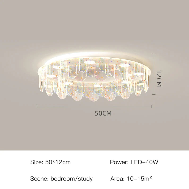 plafonnier led créatif protection des yeux pour intérieur