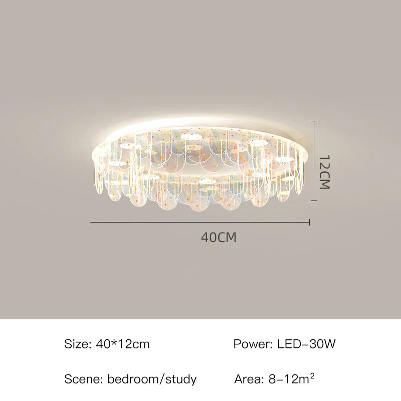 plafonnier led créatif protection des yeux pour intérieur