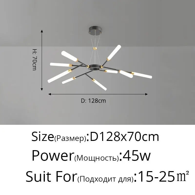 plafonnier led décoratif moderne pour tous les intérieurs