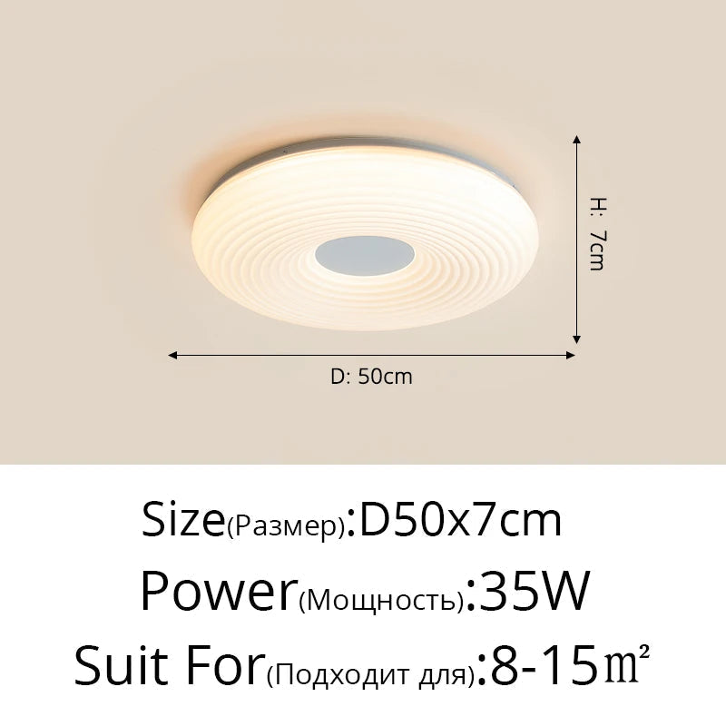 plafonnier led décoratif moderne pour un éclairage ajustable