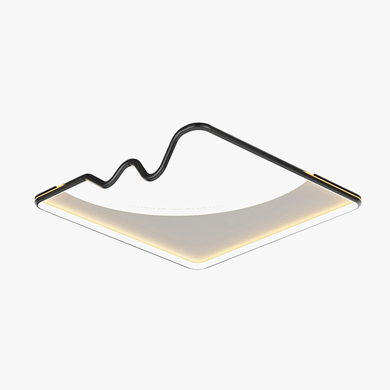 plafonnier led décoratif pour intérieur moderne et élégant