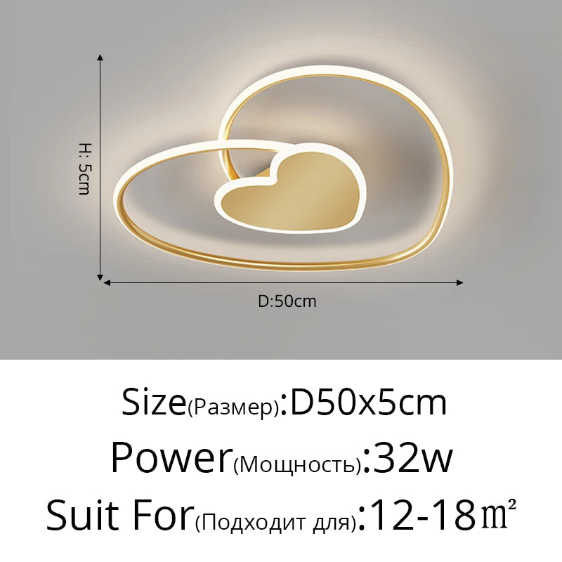 plafonnier led décoratif pour intérieur moderne et élégant