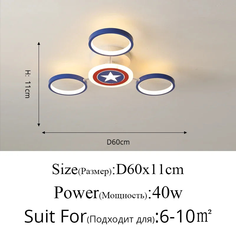 plafonnier led décoratif pour intérieur moderne et élégant