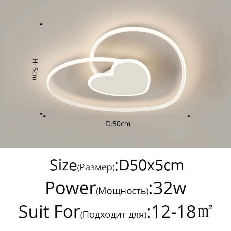 plafonnier led décoratif pour intérieur moderne et élégant