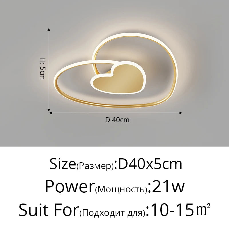 plafonnier led décoratif pour intérieur moderne et élégant