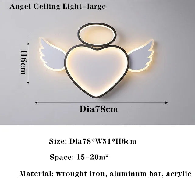 plafonnier led design animé pour intérieur enfants et adultes