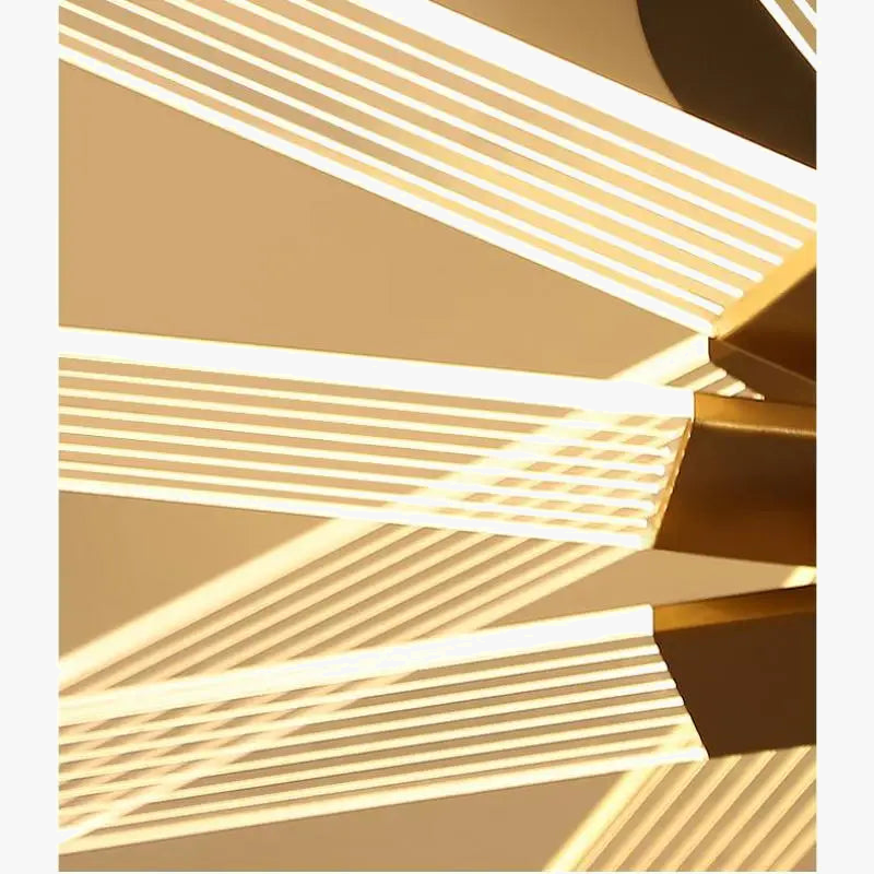 plafonnier led design en acrylique pour intérieur élégant