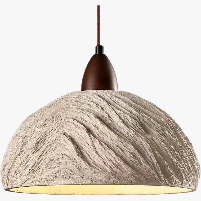 plafonnier led design en pierre pour intérieur moderne