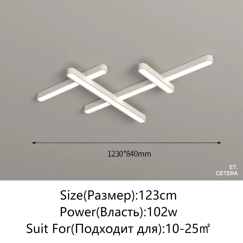 plafonnier led design moderne luminaire décoratif d'intérieur éclairage led