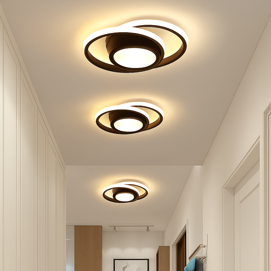 plafonnier led design moderne pour décoration intérieure