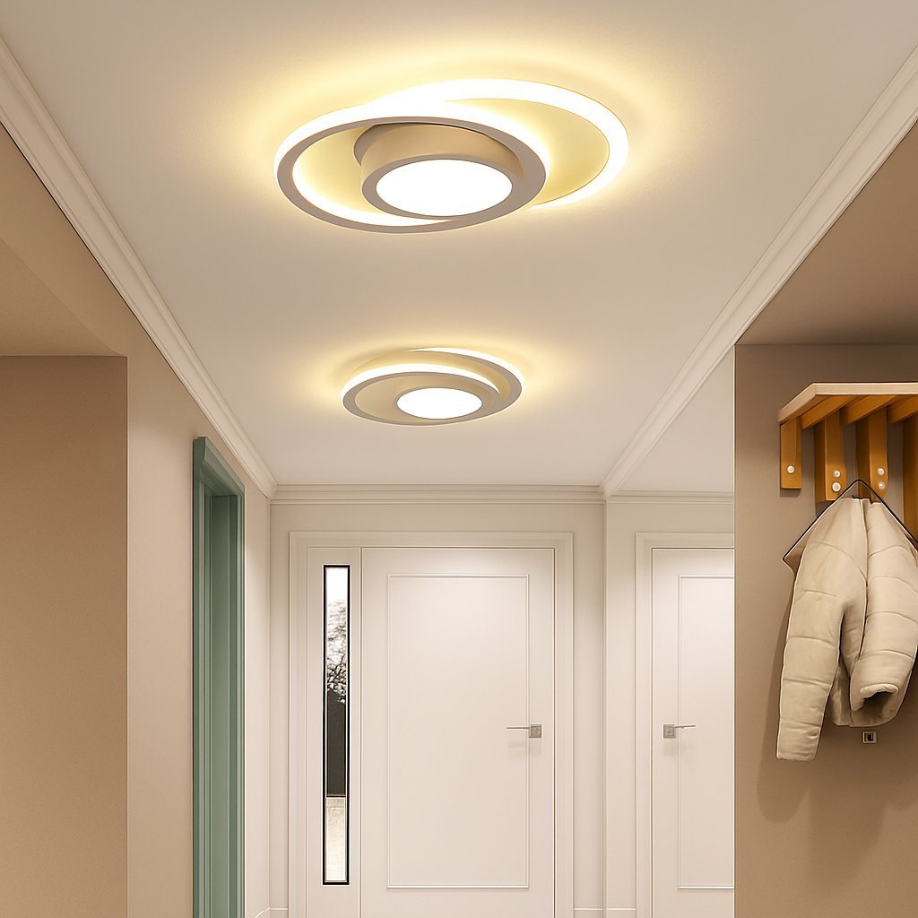 plafonnier led design moderne pour décoration intérieure