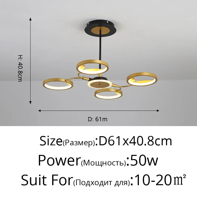 plafonnier led design moderne pour intérieur élégant et raffiné