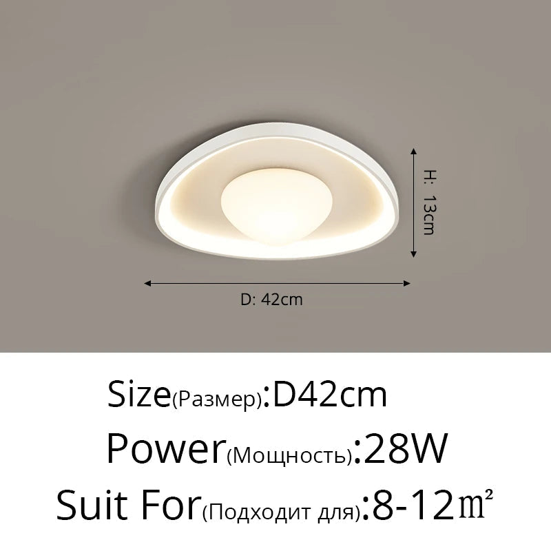 plafonnier led design moderne à spectre complet nouveau modèle 2024