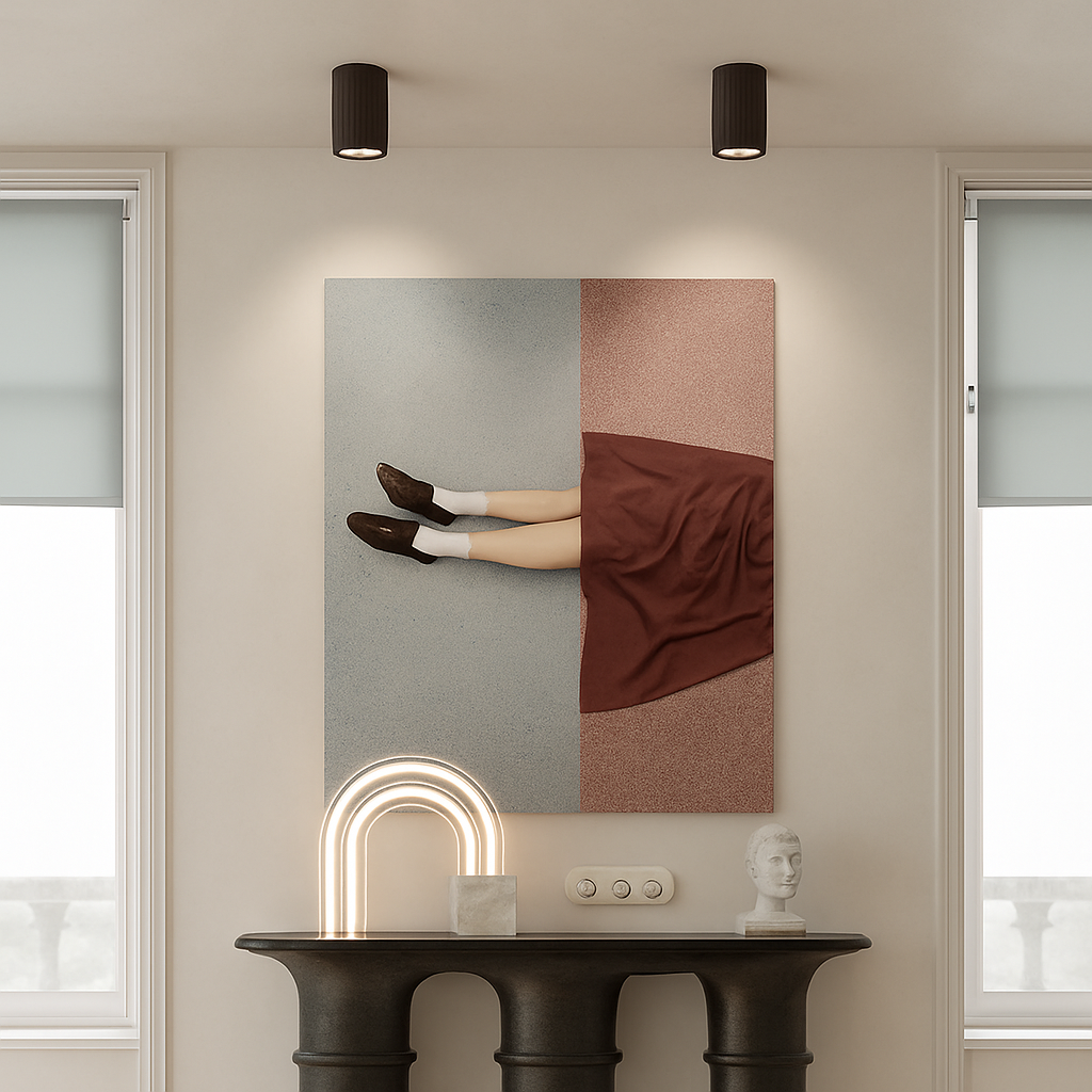 plafonnier led design nordique moderne