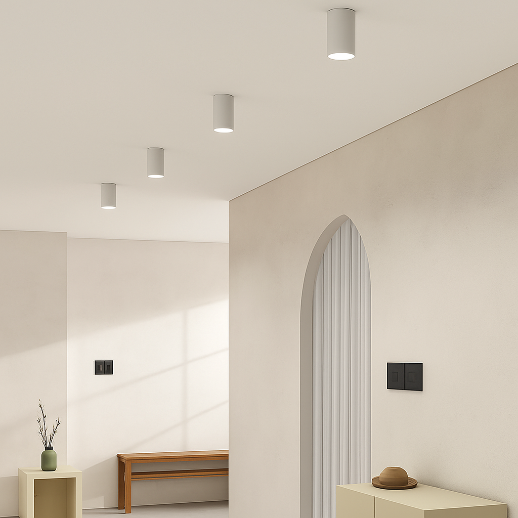 plafonnier led design nordique moderne