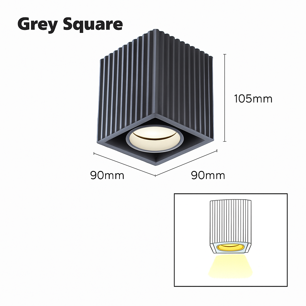 plafonnier led design nordique moderne