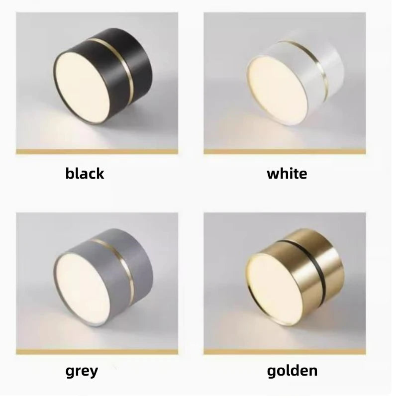plafonnier led design nordique moderne dimmable pour intérieur