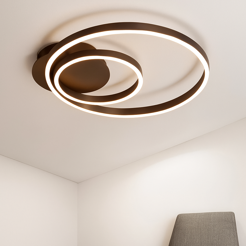 plafonnier led design nordique moderne luminaire décoratif 	 modèle