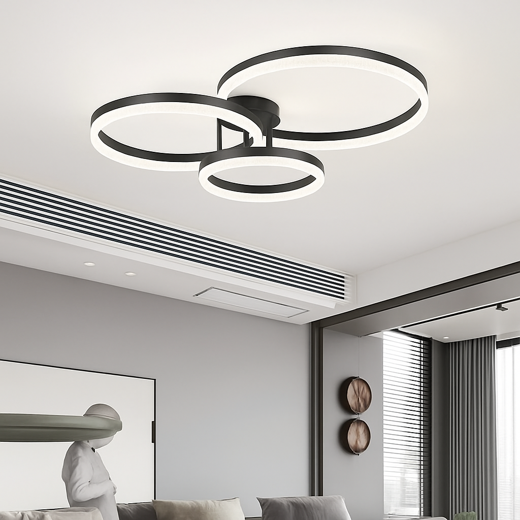 plafonnier led design nordique moderne luminaire décoratif 	 modèle