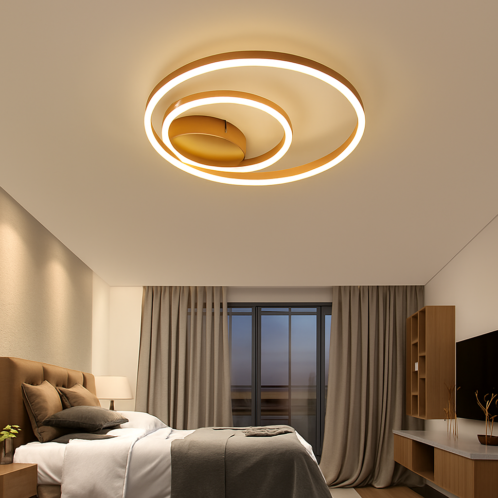 plafonnier led design nordique moderne luminaire décoratif 	 modèle