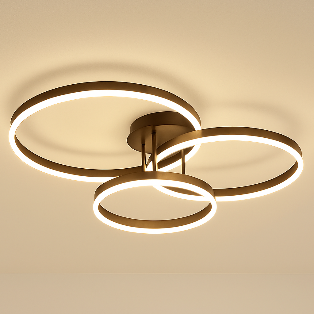 plafonnier led design nordique moderne luminaire décoratif 	 modèle