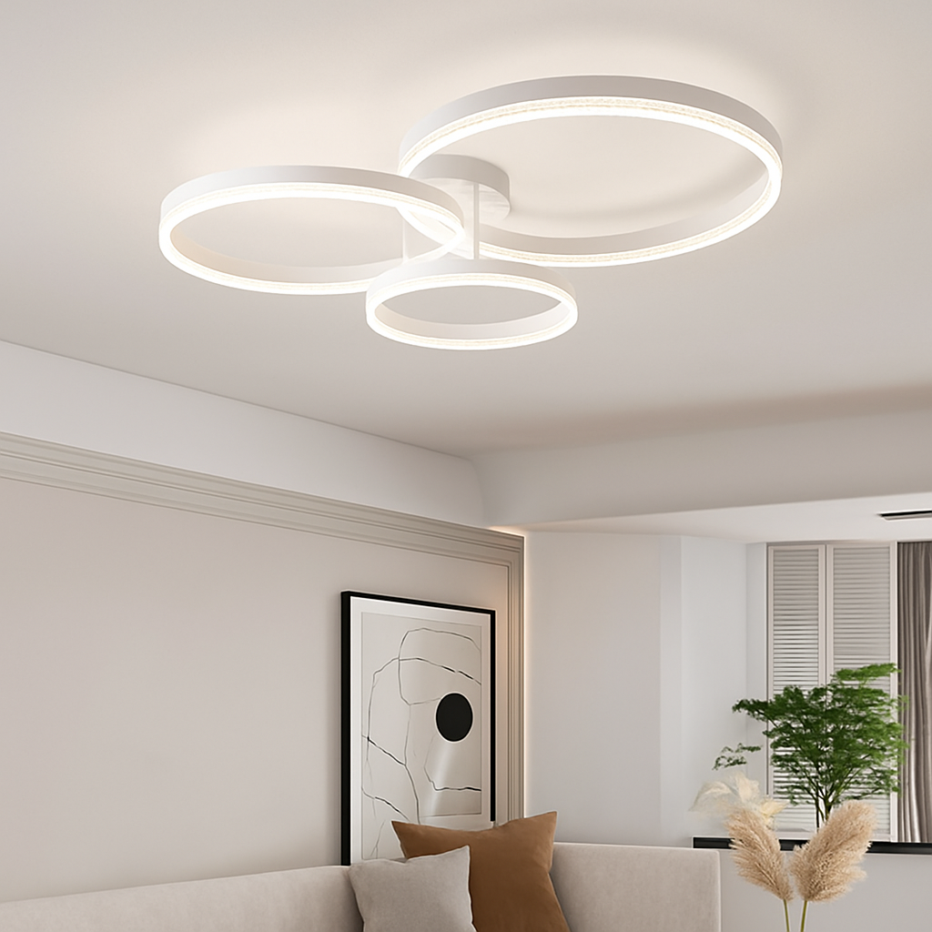 plafonnier led design nordique moderne luminaire décoratif 	 modèle