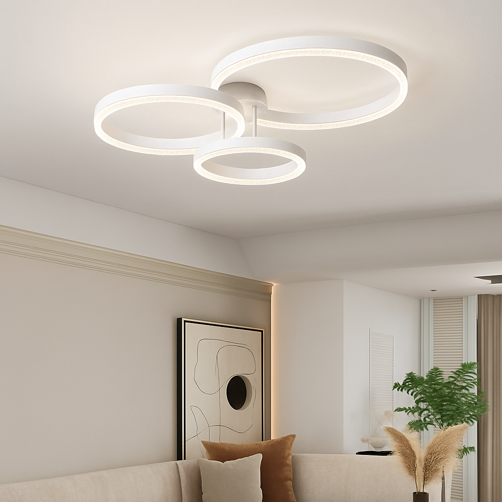 plafonnier led design nordique moderne luminaire décoratif 	 modèle