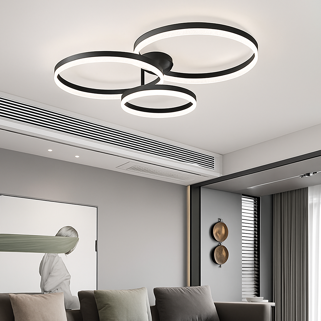 plafonnier led design nordique moderne luminaire décoratif 	 modèle