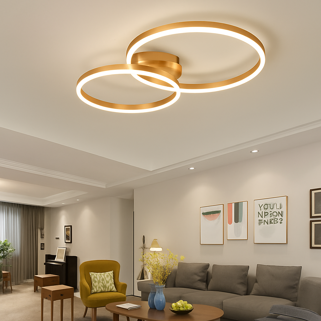 plafonnier led design nordique moderne luminaire décoratif 	 modèle