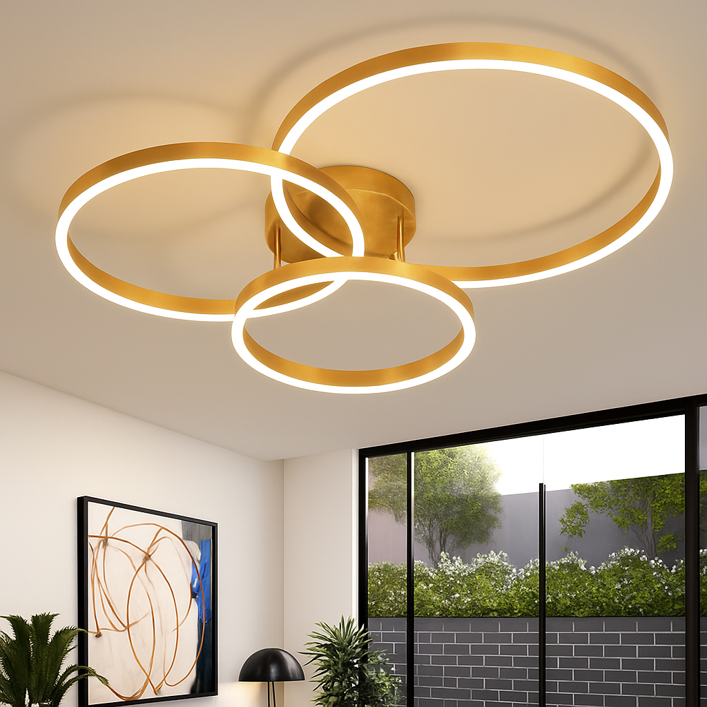 plafonnier led design nordique moderne luminaire décoratif 	 modèle