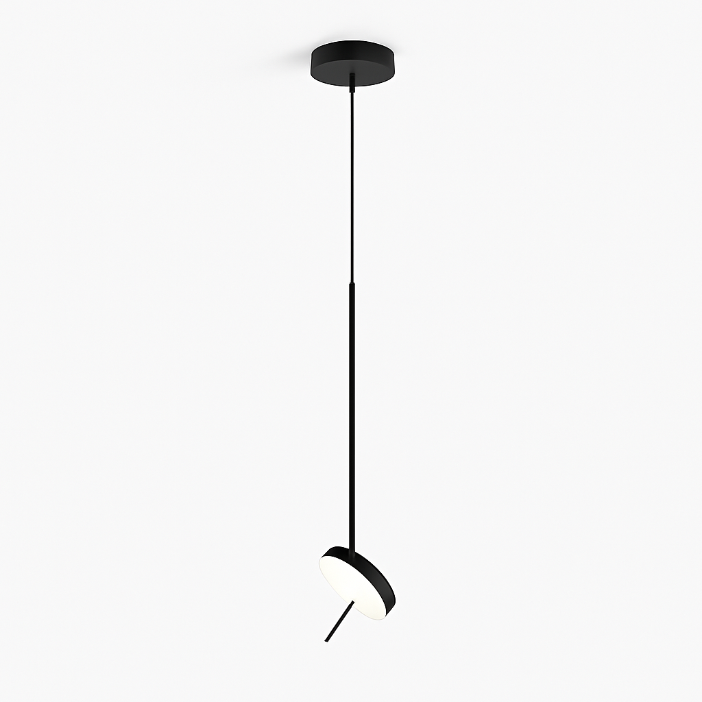 Plafonnier Led design nordique pour Tables basses de restaurant bureaux de chambre lampes suspendues noires luminaire de décoration de la maison