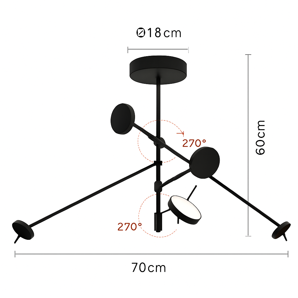 Plafonnier Led design nordique pour Tables basses de restaurant bureaux de chambre lampes suspendues noires luminaire de décoration de la maison
