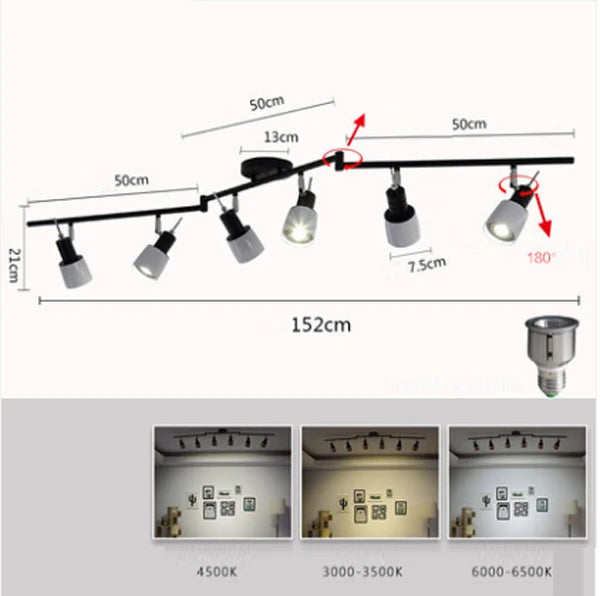 plafonnier led design pour salon bar et bureau